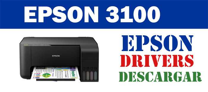 epson l3100 scan driver