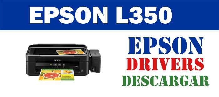 Controlador / driver de impresora / escáner Epson L350 | Impresoras Total