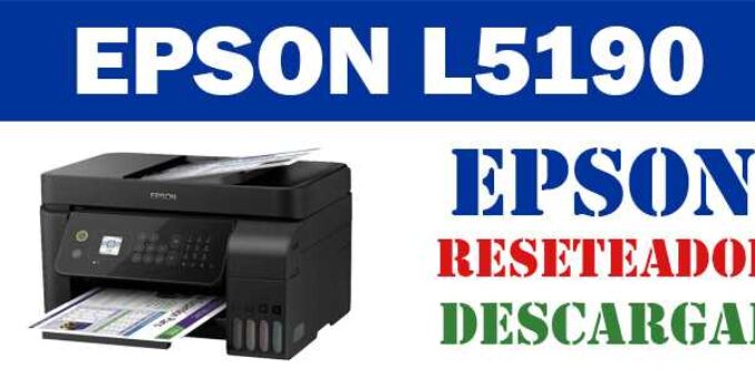Descargar programa de ajuste del reseteador Epson L5190