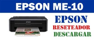 Descargar programa de ajuste del reseteador Epson ME-10
