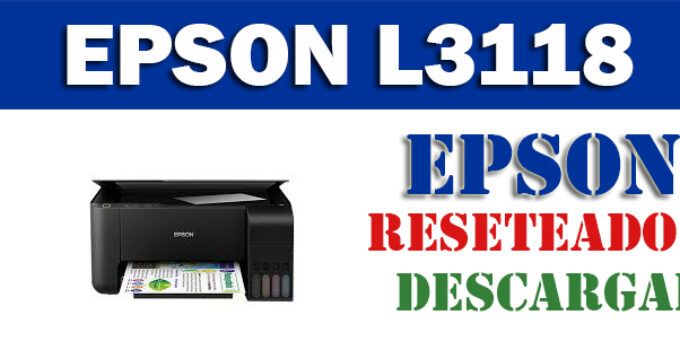 Resetear impresora Epson L3118
