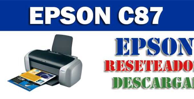 Resetear impresora Epson Stylus C87