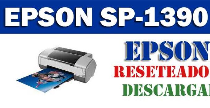 Resetear impresora Epson Stylus Photo 1390
