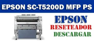 Resetear impresora Epson SureColor SC-T5200D MFP PS