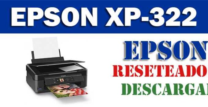 Resetear impresora Epson XP-322