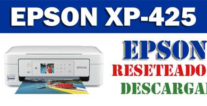 Resetear impresora Epson XP-425
