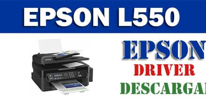 Driver controlador de impresora escáner Epson L550