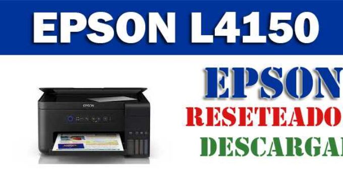 Cómo resetear impresora Epson EcoTank L4150