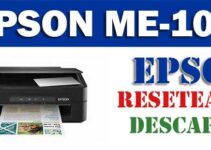 Descargar programa para resetear impresora Epson ME-100