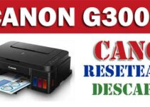 Descargar programa para resetear impresora Canon G3000