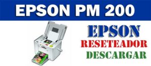 Descargar programa para resetear impresora Epson PM 200