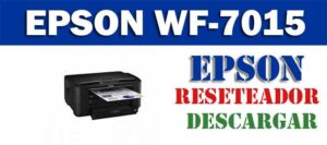 Descargar programa para resetear impresora Epson WF-7015