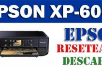 Descargar programa para resetear impresora Epson XP 600