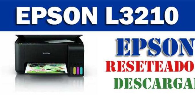 Descargar programa para resetear impresora Epson L3210