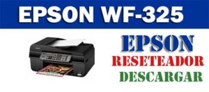 Descargar programa para resetear impresora Epson WF-325