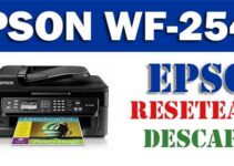 Descargar programa para resetear impresora Epson WF-2540