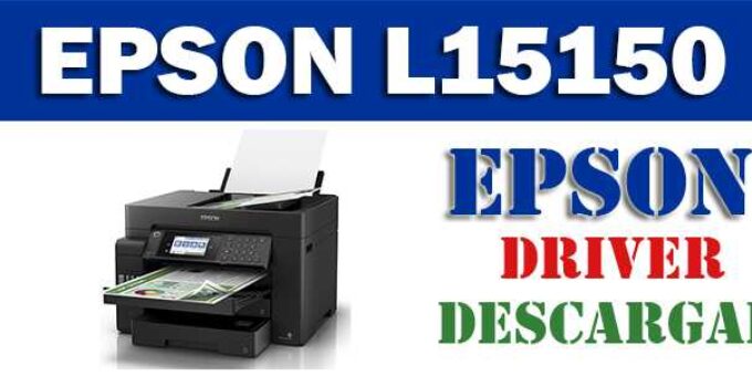 Aquí están los enlaces de los drivers o controladores de Epson L15150