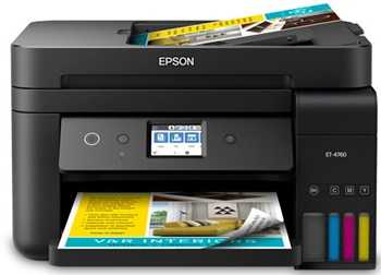 Descargar gratis driver o controlador de impresora escáner Epson ET-4760