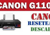 Descargar programa reset para resetear impresora Canon G1100