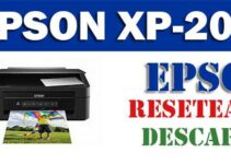 Descargar programa reset para resetear impresora Epson XP 203