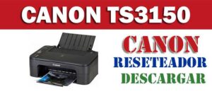 Cómo resetear impresora Canon TS3150 usando la herramienta de servicio