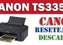 Cómo resetear impresora Canon TS3350 usando la herramienta de servicio
