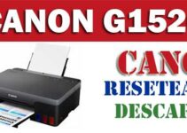 Descargar programa reset para resetear impresora Canon G1520