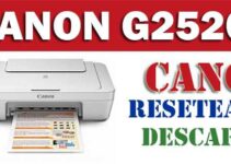 Descargar programa reset para resetear impresora Canon G2520