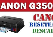 Descargar programa reset para resetear impresora Canon G3501