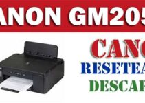 Descargar programa reset para resetear impresora Canon GM2050