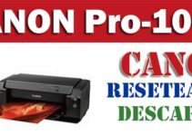 Descargar programa reset para resetear impresora Canon ImagePrograf Pro-1000
