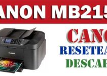 Descargar programa reset para resetear impresora Canon MB2150
