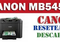 Descargar programa reset para resetear impresora Canon MB5450 