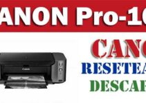 Descargar programa reset para resetear impresora Canon Pro-10