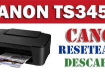 Descargar programa reset para resetear impresora Canon TS3450