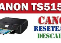Descargar programa reset para resetear impresora Canon TS5150
