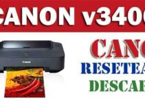 Descargar programa reset para resetear impresora Canon v3400