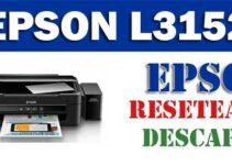 Descargar programa reset para resetear impresora Epson L3152 