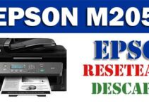 Descargar programa reset para resetear impresora Epson M205