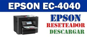 Descargar programa reset para resetear impresora Epson Pro EC-4040
