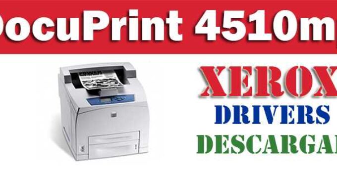 drivers o controladores Xerox DocuPrint 4510mp