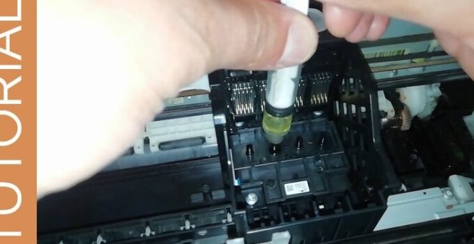 Limpieza de inyectores Epson L3150 con botones