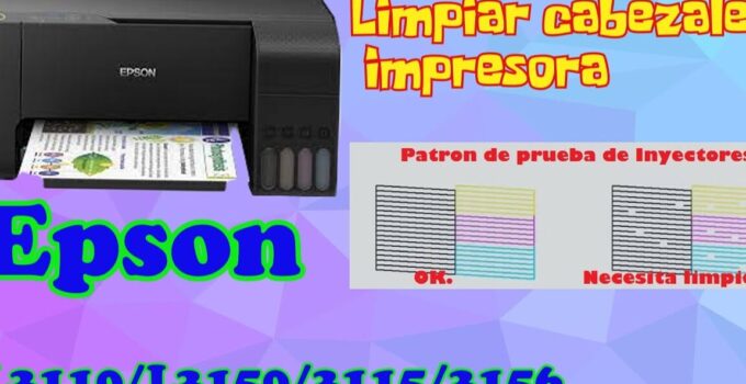 epson l3110 no imprime nada