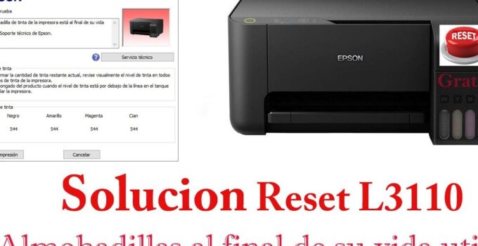 vida util de impresora epson l3110
