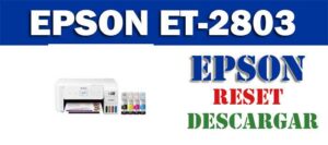 Reset Epson ET-2803
